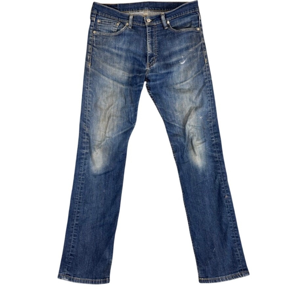 Levis 511 Slim Fit Jeans Mens 31x30 Medium Wash Blue Denim Tapered 04511-1786